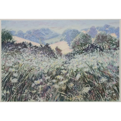 232 - *Caroline Sykes (XX-XXI), Limited Edition Lithograph in colours 21 / 300, ' Morning Fields ', Number... 