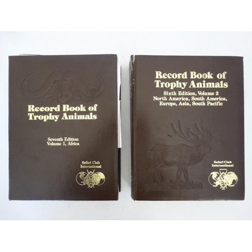 1 - Books: '' Safari Club International, Record Book of Trophy Animals, Seventh Edition , Volume 1 : Afr... 