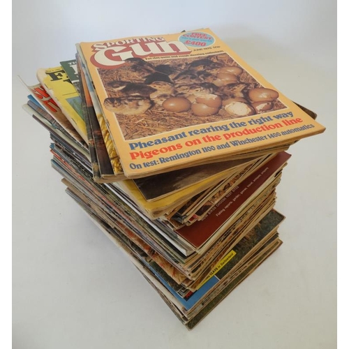 13 - A large collection of Shooting Magazines to include '' Shooting Times '' ,  '' The Field '' , and ''... 