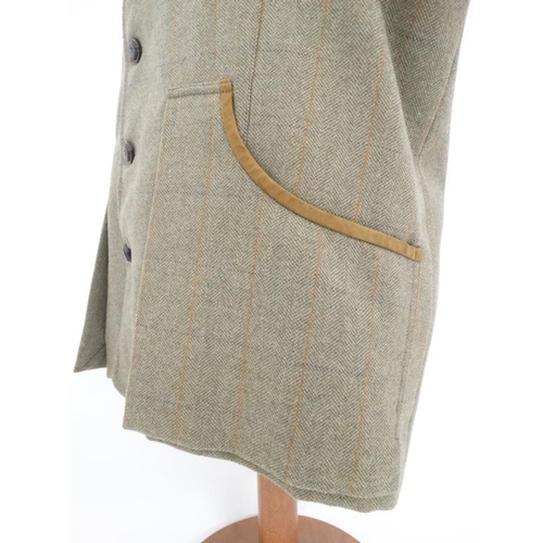 138 - Laksen Manor Tweed shooting waistcoat, size L