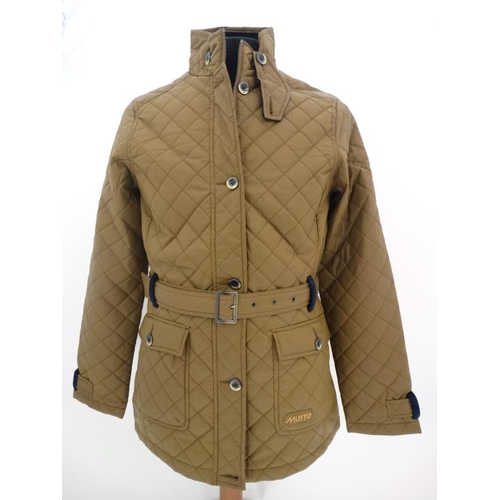 140 - Musto Cotswold caramel ladies quilted jacket, size 12