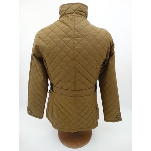 140 - Musto Cotswold caramel ladies quilted jacket, size 12