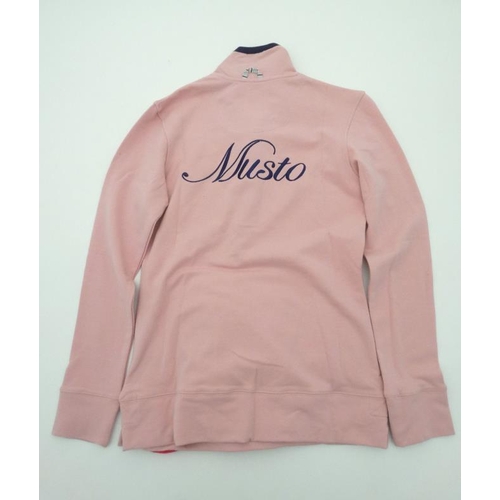 141 - Musto Fielding pink sweater (colour Bubblegum) size 8