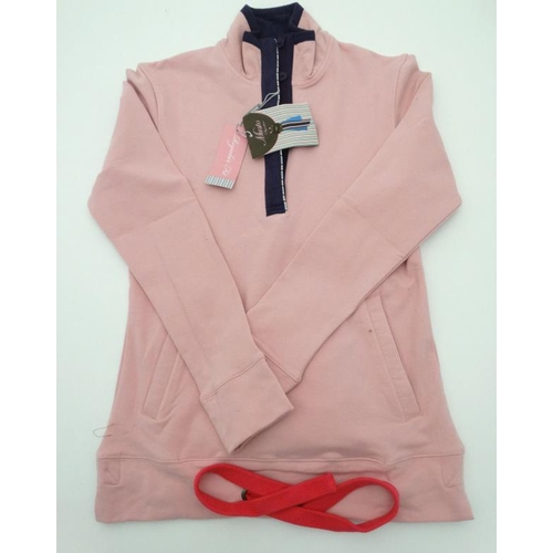 141 - Musto Fielding pink sweater (colour Bubblegum) size 8