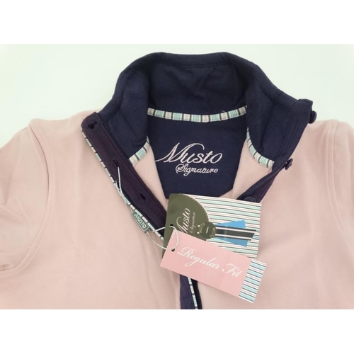 141 - Musto Fielding pink sweater (colour Bubblegum) size 8