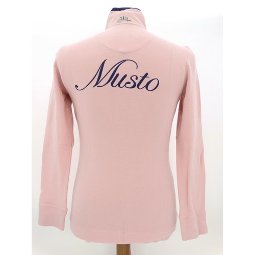 141 - Musto Fielding pink sweater (colour Bubblegum) size 8