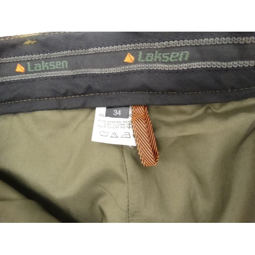 145 - Laksen Glennan tweed wool breeks, size 34,