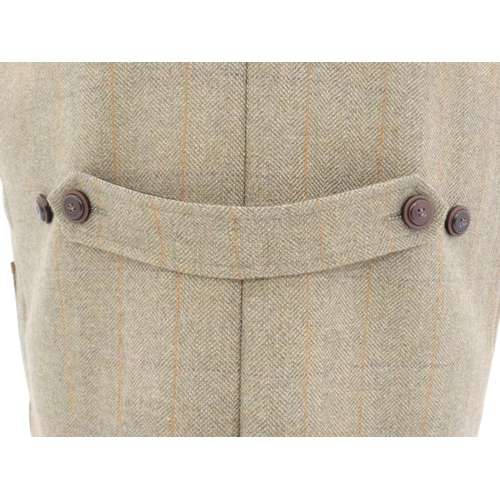 146 - Laksen Manor tweed waistcoat, size L