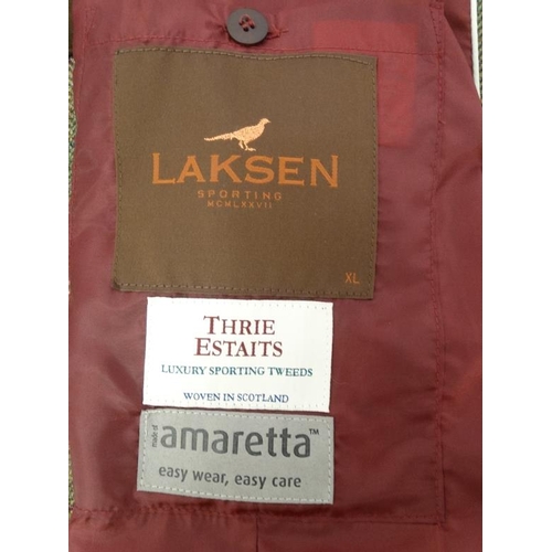 149 - Laksen Dorset Tweed waistcoat, size XL