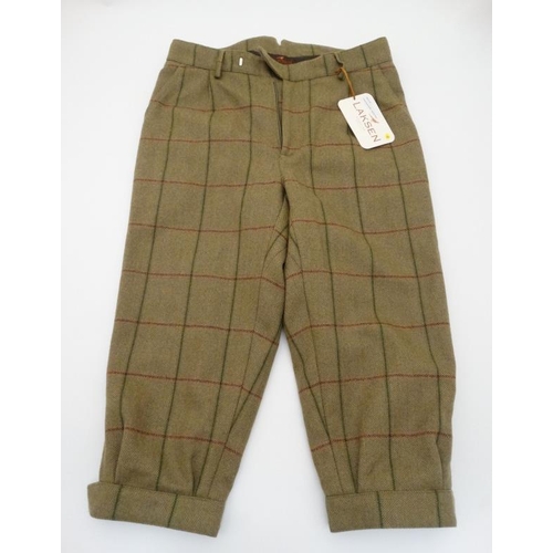 150 - Laksen Glennan Tweed breeks , size 34