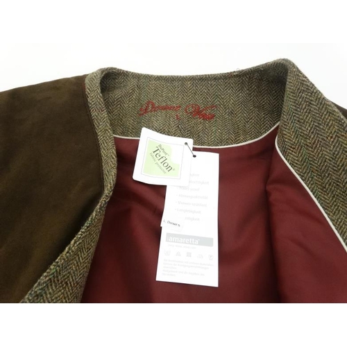 152 - New Laksen Tweed Dorset waistcoat, size L