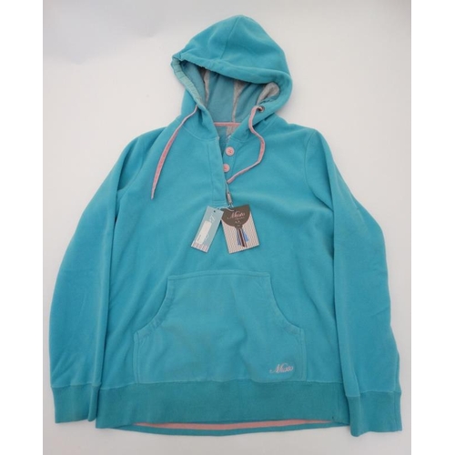 154 - Musto Ladies Norwood Hoody , in Dolphin, size UK 16