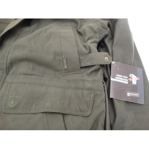 158 - Deerhunter Outdoor Clothing 'Bretagne' Jacket, in Olive , size 58.