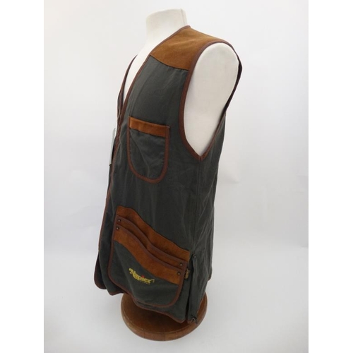 159 - A Napier of London Skeet Vest , size M.