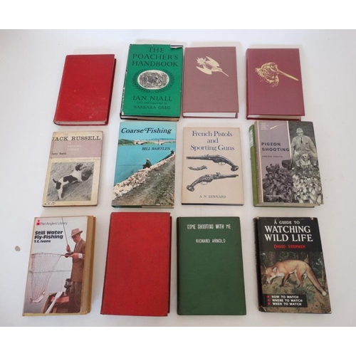 16 - Books : A collection of 13 Sporting Books , to include: '' Coarse Fisheries '' by Bill Bartles, '' P... 