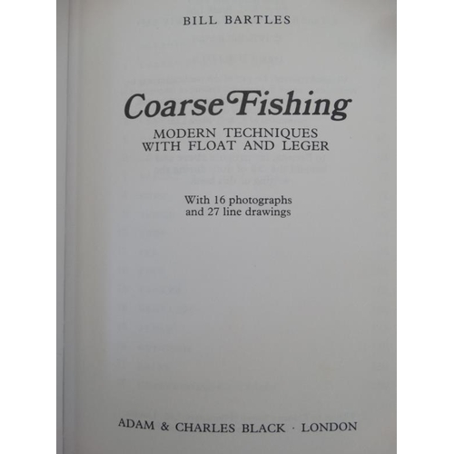 16 - Books : A collection of 13 Sporting Books , to include: '' Coarse Fisheries '' by Bill Bartles, '' P... 