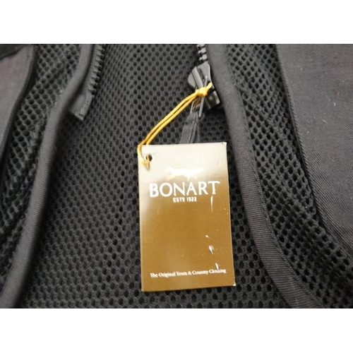 162 - Bonart 'Walton' Shooting Vest, in Black, XL.