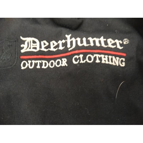 163 - Deerhunter Outdoor Clothing Shooting Vest, in Black, size 3XL,