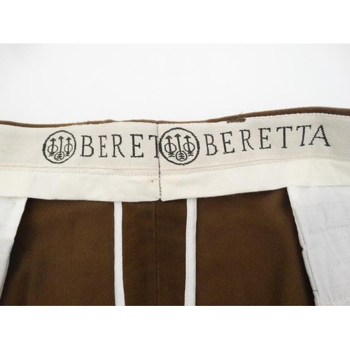 164 - Beretta 'Signature' Sports Breeks, in Tabacco, size 46.