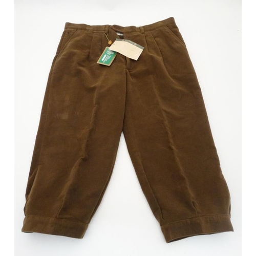 164 - Beretta 'Signature' Sports Breeks, in Tabacco, size 46.