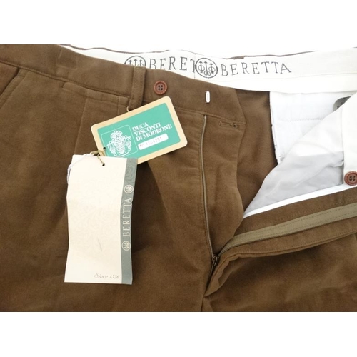 164 - Beretta 'Signature' Sports Breeks, in Tabacco, size 46.