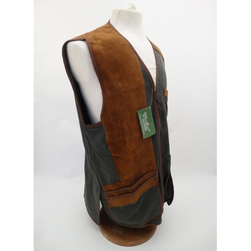 167 - A Napier of London Skeet Vest , size L.