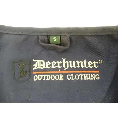 171 - A Deerhunter Champ Deluxe Mesh back , left handed skeet vest in Navy, size S