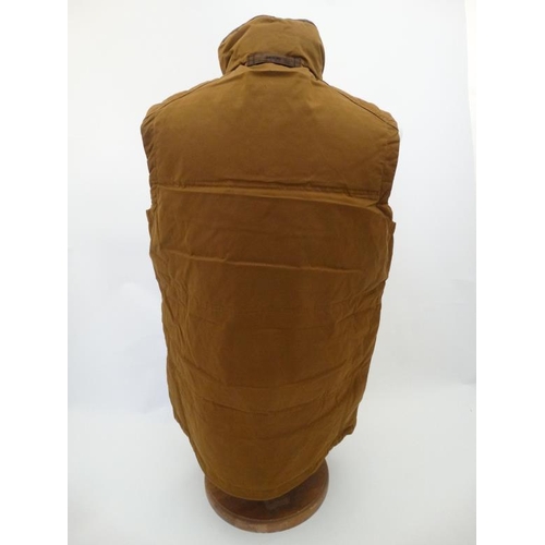 174 - Musto Mens Down Gilet in Caramel, size L.