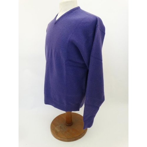 176 - Laksen 'Astor Knit' Jumper in Purple, size M.