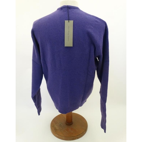 176 - Laksen 'Astor Knit' Jumper in Purple, size M.