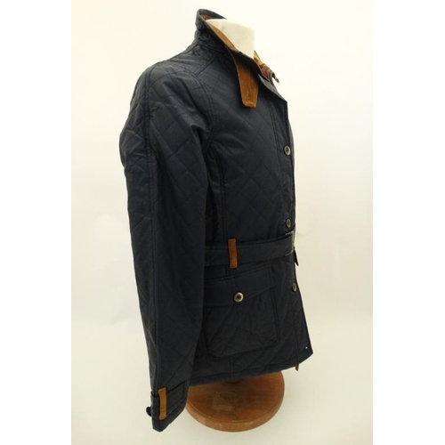 179 - Musto Ladies 'Sam Cotswold ' Quilted Jacket, in Navy, size 12.