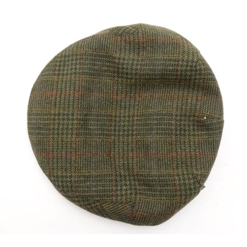 181A - A Laksen ' Bruar ' Tweed Sixpence Flat Cap, Size 56''.