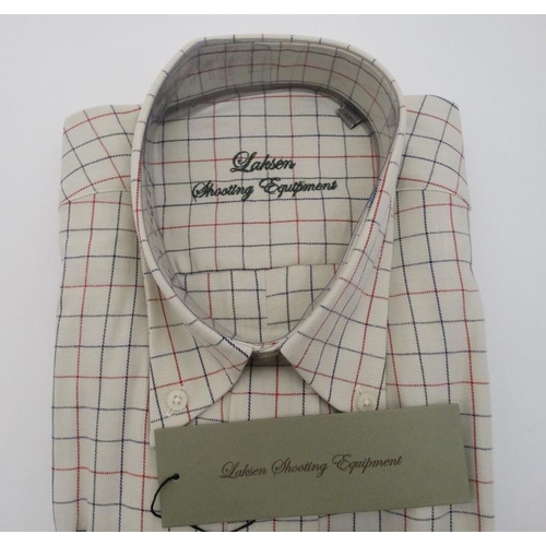 191 - Laksen 'Aran' English Men's Shirt, size M.