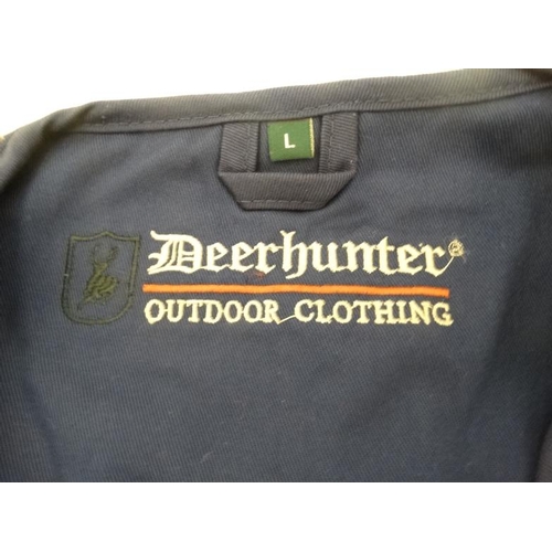 192 - Deerhunter 'Champion De-lux' Mesh Waistcoat / Skeet Vest, in Blue, Size L.