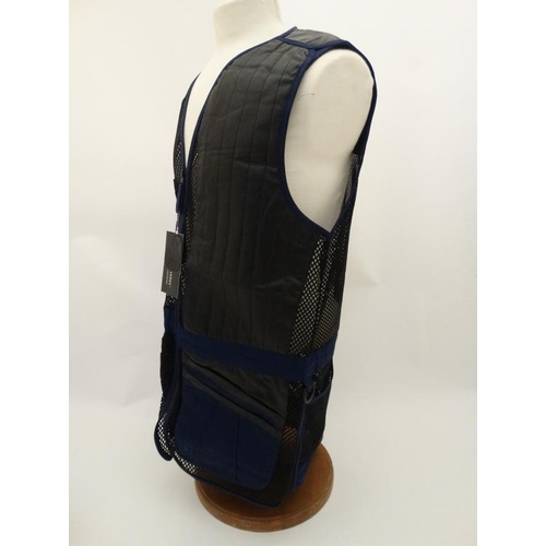 192 - Deerhunter 'Champion De-lux' Mesh Waistcoat / Skeet Vest, in Blue, Size L.