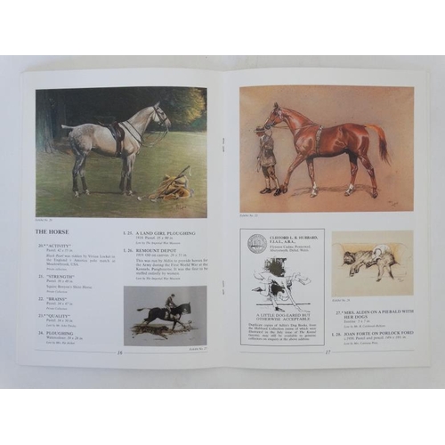 21 - Ephemera: '' Cecil Aldin's Art, Exhibition Catalogue 1990 ''published by The British Sporting Art Tr... 