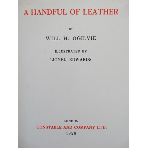 23 - Hunting Books: '' The Wiles of the Fox '' by Lionel Edwards, published by The Medici Society , Londo... 