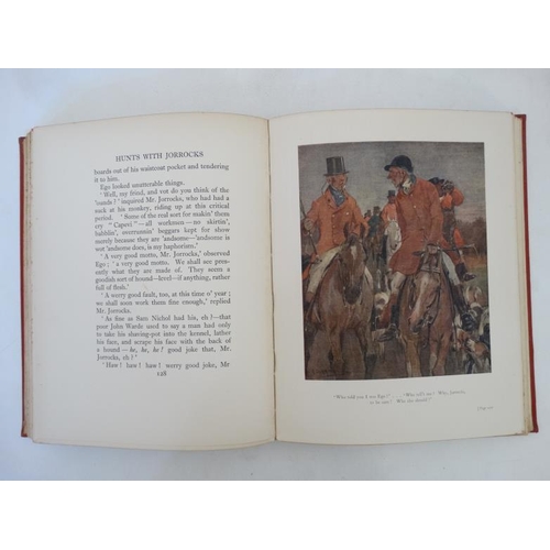 25 - Hunting Books: '' Hunts with Jorrocks from Robert Surtees' Handley Cross '' with illustrations by G.... 