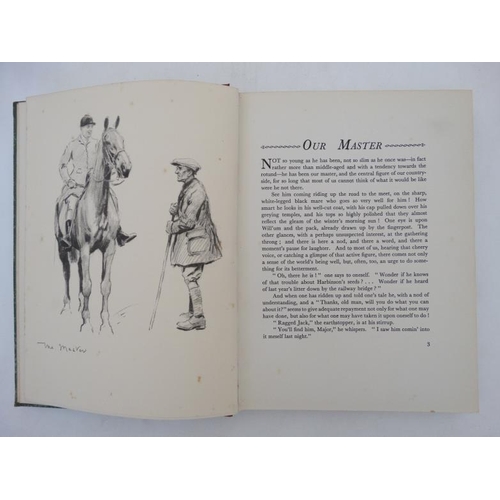 29 - Hunting Books: '' Reminiscences of a Sporting Artist '' by Lionel Edwards, published by Putnam & Co ... 