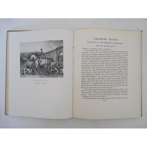 29 - Hunting Books: '' Reminiscences of a Sporting Artist '' by Lionel Edwards, published by Putnam & Co ... 