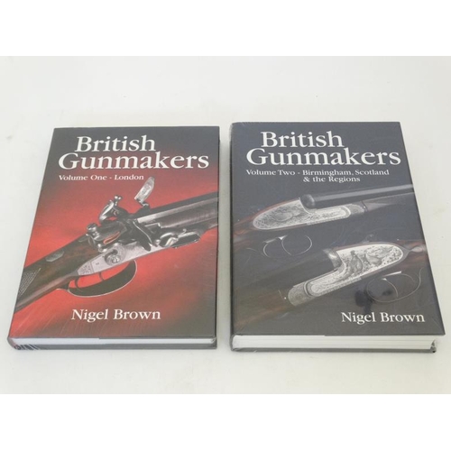 3 - Books: '' British Gunmakers '' Volume 1 and 2 , by Nigel Brown, published by Quiller Press, London, ... 