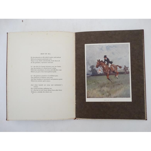 30 - Hunting Books: '' Hunter's Moon '' by Edric G Roberts, illustrated by Gilbert Holliday, published by... 