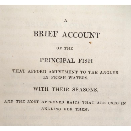 36 - Fishing Book: '' The Angler's Vade Mecum, containing a descriptive account of the water flies, their... 