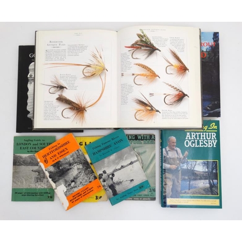 39 - Fishing Books: A collection of 9 books on fishing to include: '' The Sotheby's Guide to Fly-Fishing ... 