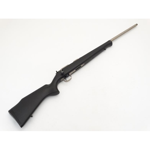 512 - Rimfire Rifle : A CZ ' 452-2E ZKM ' .22LR bolt action Rifle , stainless finish with composite stock ... 