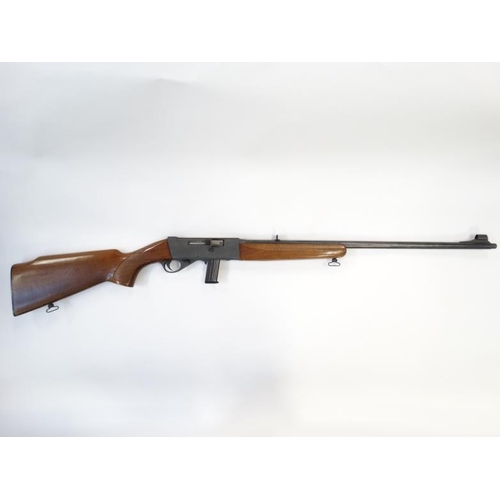 514 - Rimfire Rifle : An Anschutz ' Modell 525 ' .22LR semi automatic Rifle , the barrel threaded for a so... 