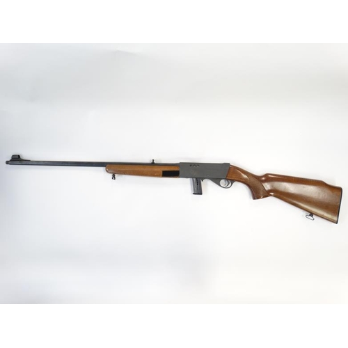 514 - Rimfire Rifle : An Anschutz ' Modell 525 ' .22LR semi automatic Rifle , the barrel threaded for a so... 