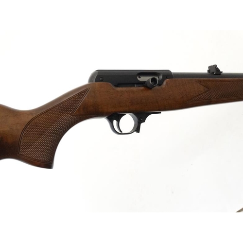 515 - Rimfire Rifle : A CZ ' 511 ' .22LR semi automatic Rifle , the barrel threaded for a sound moderator ... 