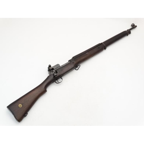 517 - *Withdrawn from Auction* Shotgun : An unusual WWI era Remington M1917 bolt action Service Rifle , co... 