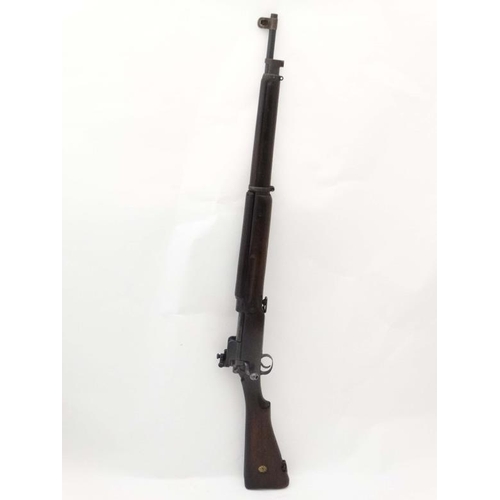 517 - *Withdrawn from Auction* Shotgun : An unusual WWI era Remington M1917 bolt action Service Rifle , co... 